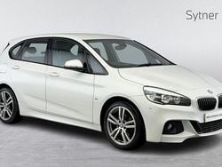 White Used 2017 BMW 218 Active Tourer M Sport MPV | £12,000 (Fair price)