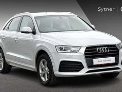 White Used 2018 Audi Q3 Sport SUV | £15,500 (Fair price)