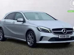 Silver Used 2018 Mercedes A180 Sport Edition Hatchback | £15,299 (Good price)