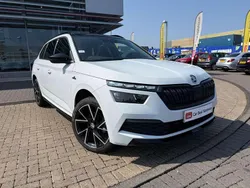 White Used 2022 Skoda Kamiq Monte Carlo SUV | £17,998 (Fair price)