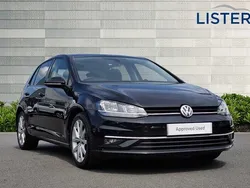 Deep black Used 2019 VW Golf VII GT Hatchback | £15,490 (Fair price)