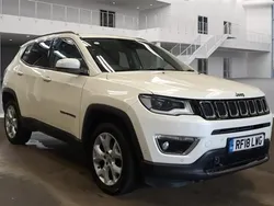 White Used 2018 Jeep Compass Limited SUV | £11,500 (Expensive)
