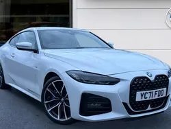 White Used 2021 BMW 420 M Sport Coupe | £24,806 (A bit pricey)
