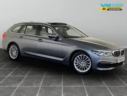 Blue Used 2018 BMW 540 Comfort Edition Estate | £15,595 (Fair price)