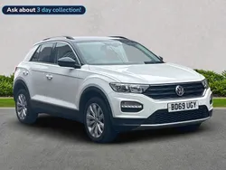 White Used 2019 VW T-Roc SE SUV | £14,499 (Fair price)