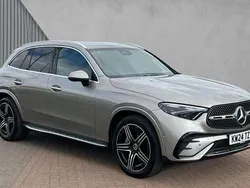 Mojave silver metallic Used 2024 Mercedes GLC300 AMG Line Premium SUV | £45,548 (Good price)