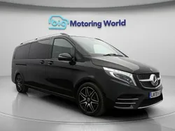 Black Used 2020 Mercedes V300 AMG line MPV | £52,500 (Fair price)