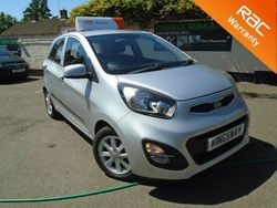 Silver Used 2012 Kia Picanto Hatchback | £4,499 (Fair price)