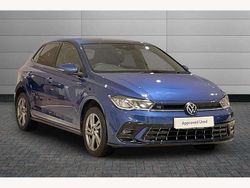 Blue Used 2022 VW Polo R-line Hatchback | £17,490 (Fair price)