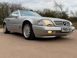 Silver Used 1996 Mercedes SL320 Edition Cabriolet | £12,500