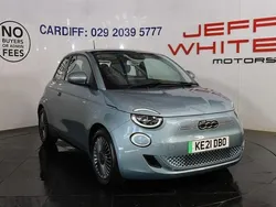 Blue Used 2021 Fiat 500e Icon Hatchback | £9,988 (Fair price)