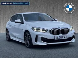 White Used 2020 BMW 118 M Sport Hatchback | £17,999 (Fair price)
