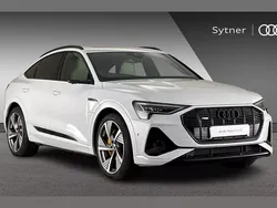 White Used 2022 Audi e-tron Sportback Advanced SUV | £38,000 (Expensive)