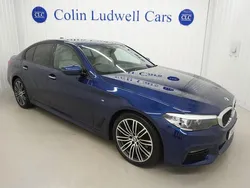 Blue Used 2018 BMW 520 M Sport Sedan | £18,400 (Fair price)