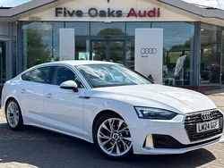 White Used 2024 Audi A5 Sportback Sport Hatchback | £28,990 (Fair price)