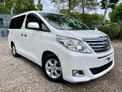 Pearl white Used 2013 Toyota Alphard Platinum MPV | £13,999 (Fair price)
