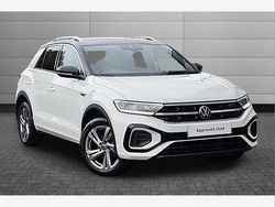 White Used 2022 VW T-Roc R-line SUV | £23,495 (Good price)