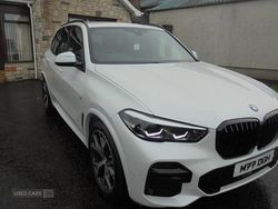 White Used 2022 BMW X5 M Sport SUV | £44,950 (Good price)