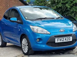 Blue Used 2012 Ford Ka Zetec Hatchback | £2,450 (Fair price)