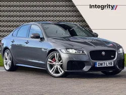 Grey Used 2017 Jaguar XF S Sedan | £17,995 (Fair price)