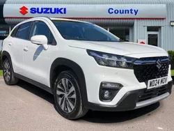 White Used 2024 Suzuki SX4 S-Cross SUV | £20,600 (Expensive)