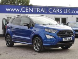 Blue Used 2018 Ford Ecosport ST-Line SUV | £7,995 (Fair price)