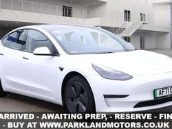 White Used 2021 Tesla Model 3 Long Range AWD Sedan | £14,017 (Good price)