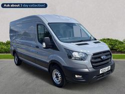 Grey New 2025 Ford Transit Van | £24,600 (A bit pricey)