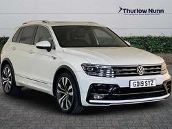 White Used 2019 VW Tiguan R-line SUV | £19,490 (Fair price)