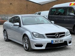 Silver Used 2013 Mercedes C63 AMG AMG Coupe | £25,995 (Fair price)