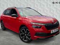 Red Used 2022 Skoda Kamiq Monte Carlo SUV | £17,450 (Fair price)