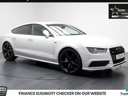 White Used 2015 Audi A7 Sportback Black Edition Hatchback | £16,480 (Fair price)