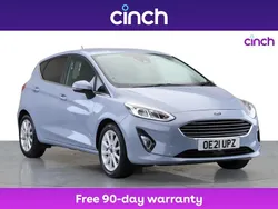 Blue Used 2021 Ford Fiesta Titanium Hatchback | £11,519 (Good price)