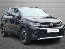 Black New 2025 VW T-Cross R-line SUV | £28,950 (Fair price)