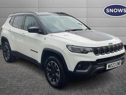 White Used 2023 Jeep Compass Trailhawk SUV | £15,914