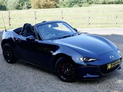 Blue Used 2024 Mazda MX5 Homura-Line Cabriolet | £29,495 (A bit pricey)