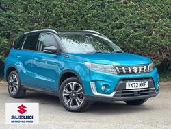 Turquoise Used 2022 Suzuki Vitara SZ5 SUV | £18,495 (Fair price)