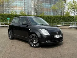 Black Used 2007 Suzuki Swift GLX Hatchback | £4,197 (Expensive)