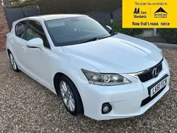 White Used 2011 Lexus CT200h Hatchback | £6,980 (A bit pricey)