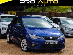 Blue Used 2017 Seat Ibiza SE Hatchback | £6,249 (Fair price)