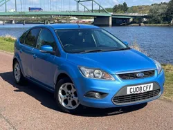 Blue Used 2008 Ford Focus Titanium Hatchback | £1,500 (Fair price)