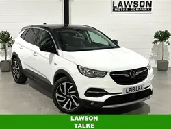 White Used 2018 Vauxhall Grandland X Elite SUV | £10,590 (A bit pricey)