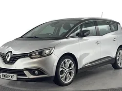 Silver/black Used 2018 Renault Grand Scénic IV Dynamique MPV | £10,980 (Expensive)