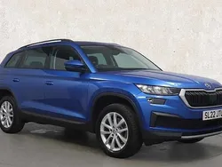 Blue Used 2022 Skoda Kodiaq SE SUV | £25,107 (Fair price)