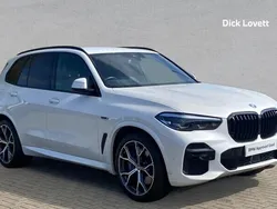 White Used 2022 BMW X5 M Sport SUV | £46,490 (Fair price)