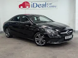 Black Used 2018 Mercedes CLA180 Sedan | £8,990 (Fair price)