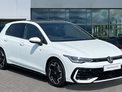 White Used 2024 VW Golf VIII R-line Hatchback | £29,759 (Expensive)