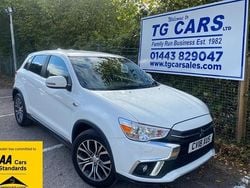 White Used 2018 Mitsubishi ASX SUV | £7,695 (Fair price)