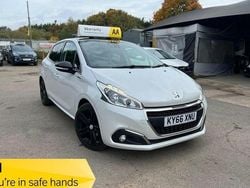 White Used 2016 Peugeot 208 GT-line Hatchback | £4,990 (Good price)