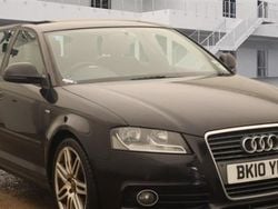Black Used 2010 Audi A3 Sportback S-Line Hatchback | £3,400 (Fair price)